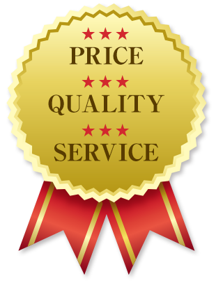 price quality service